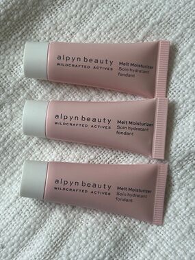 ⭐️5 for $20 - 3 Alpyn Beauty Melt Moisturizer Samples